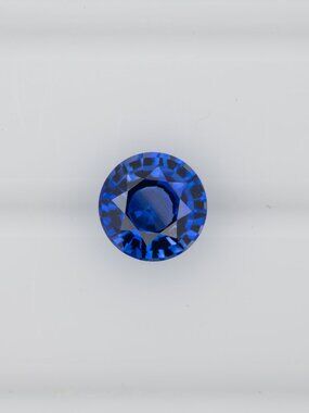 Natural Ceylon Blue Sapphire Round 6mm Loose Gemstone - Precious Gemstone
